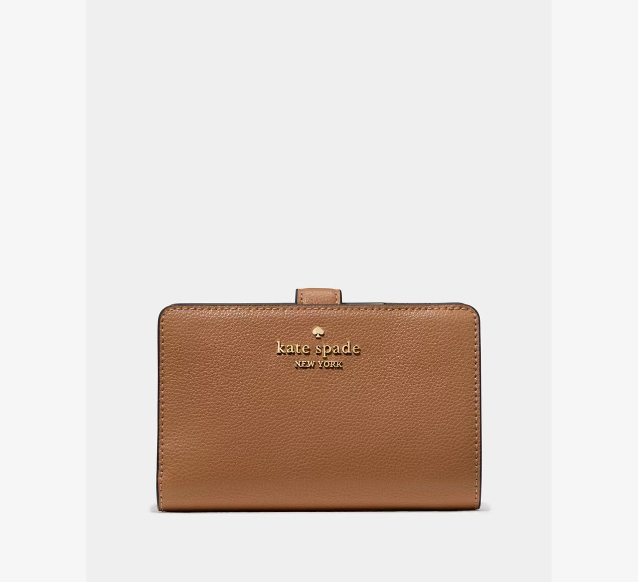 [READY STOCK MY] Kate Spade Medium Bifold Wallet in Tuscan Brown (KN751)
