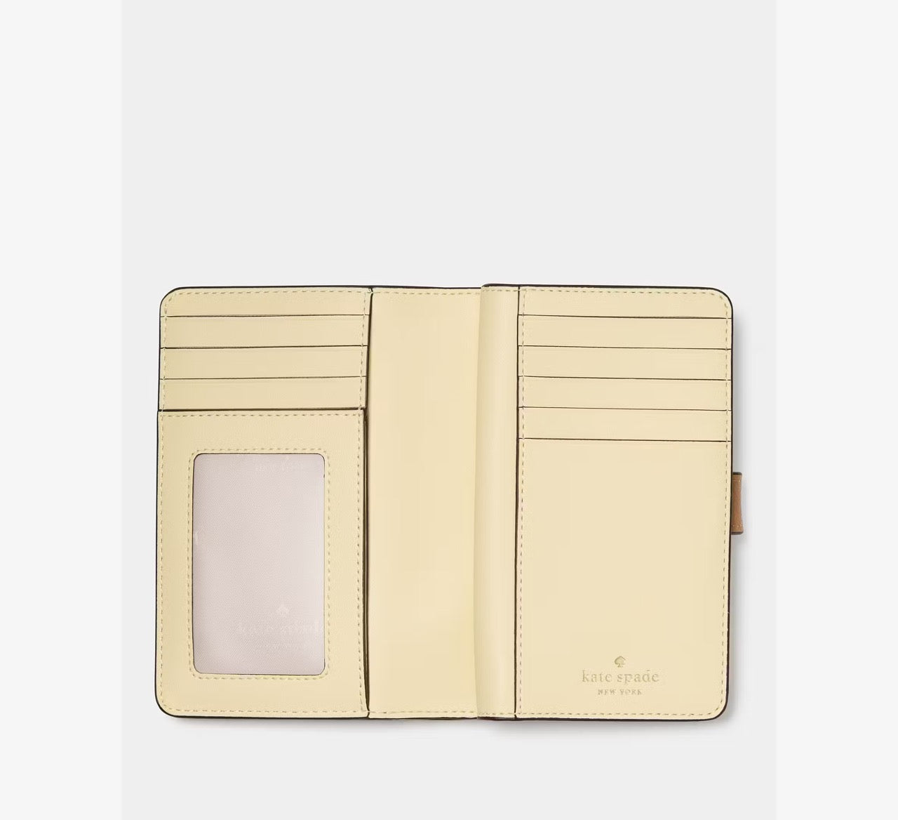 [READY STOCK MY] Kate Spade Medium Bifold Wallet in Tuscan Brown (KN751)