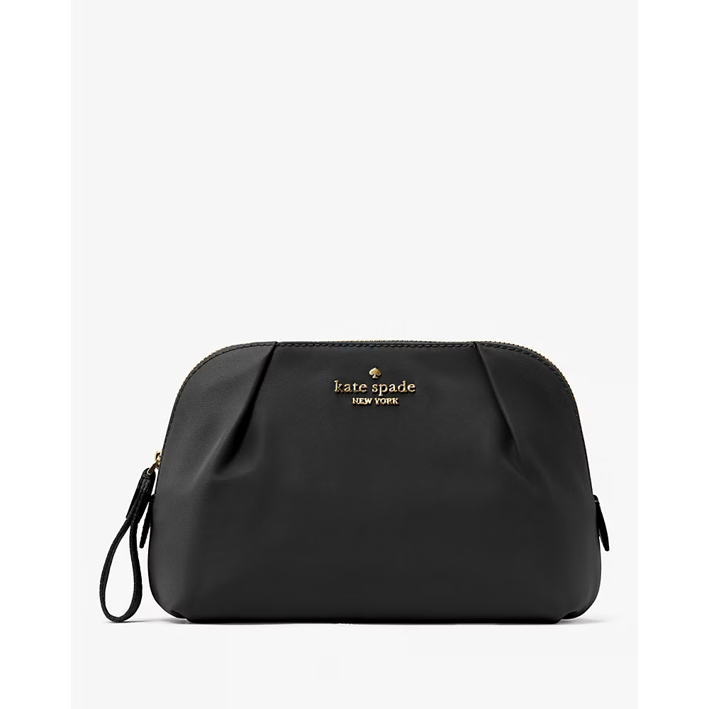 Kate Spade Chelsea Nylon Cosmetic Bag in Black (KH612)