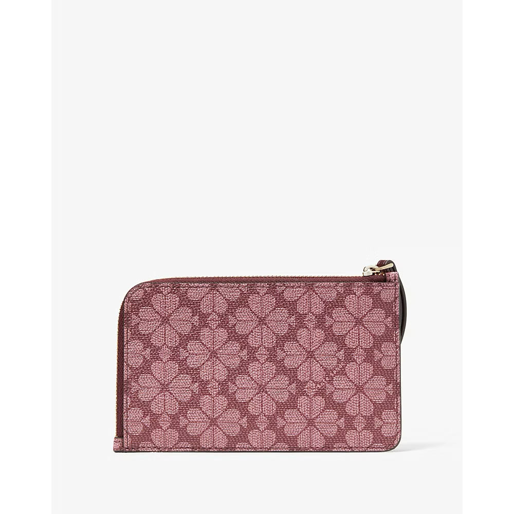 Kate Spade Lucy Small L Zip Wristlet in Grenache Multi (KH614)