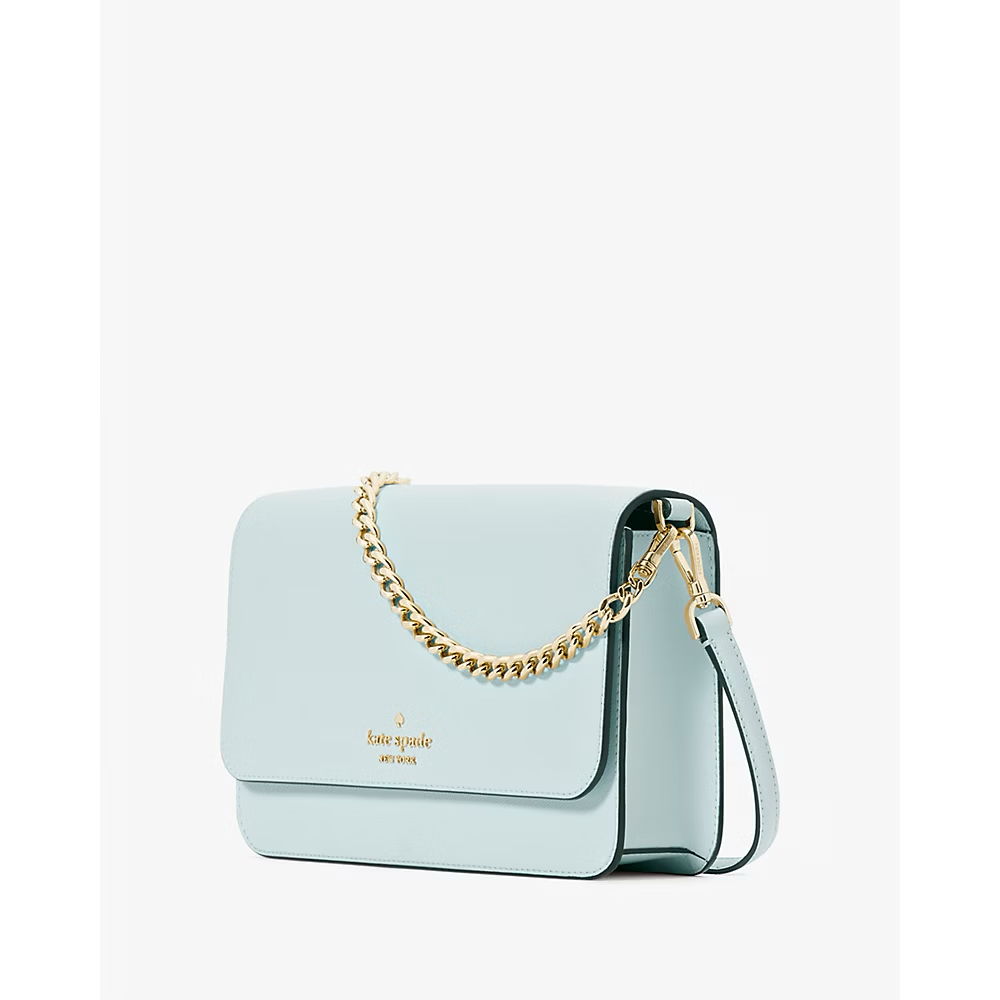 [READY STOCK MY] Kate Spade Madison Flap Convertible Crossbody in Blue Glow (KC430)