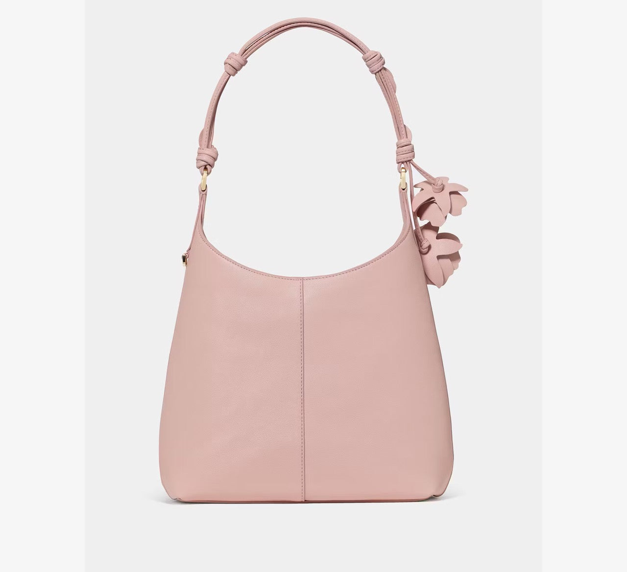 [WEB EXCLUSIVE][READY STOCK MY] Kate Spade 454 Floral Handle Small Shoulder Bag in Rose Smoke (KP221)