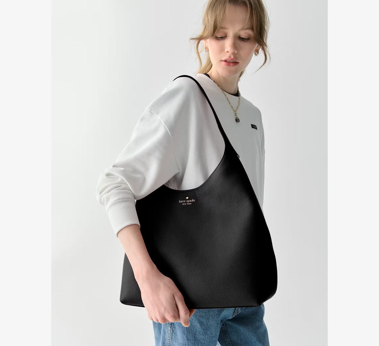[INCOMING ETA 30 DAYS] Kate Spade 454 Large Shoulder Bag in Black (KL807)