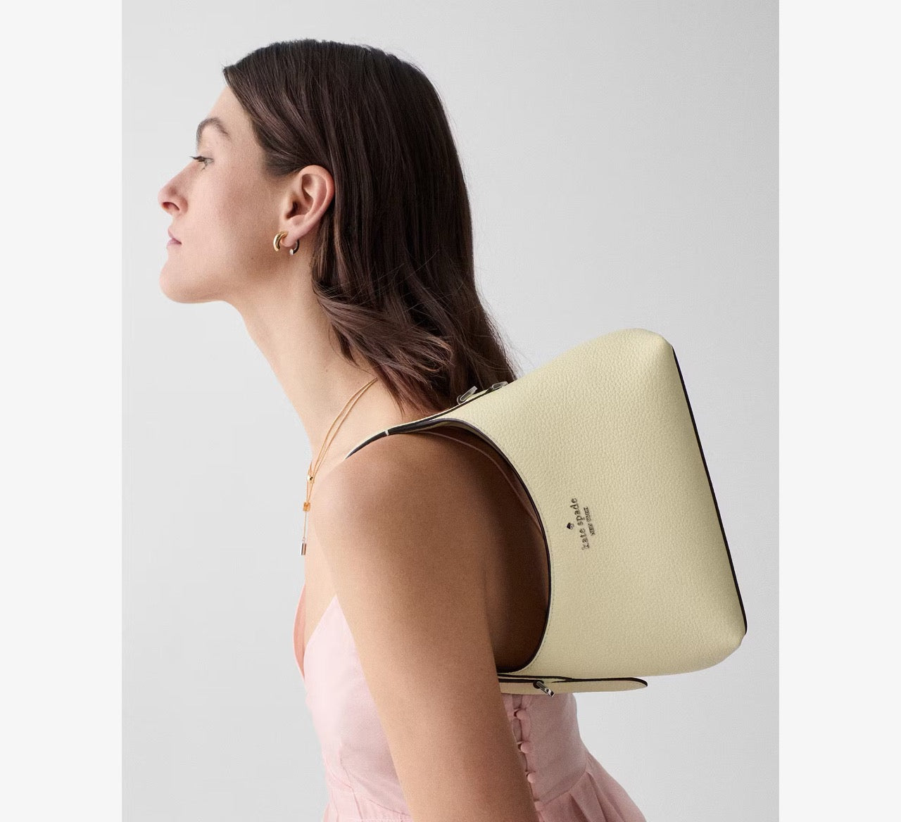 [WEB EXCLUSIVE][READY STOCK MY] Kate Spade 454 Mini Crossbody in Lemon Fondant (KN426)