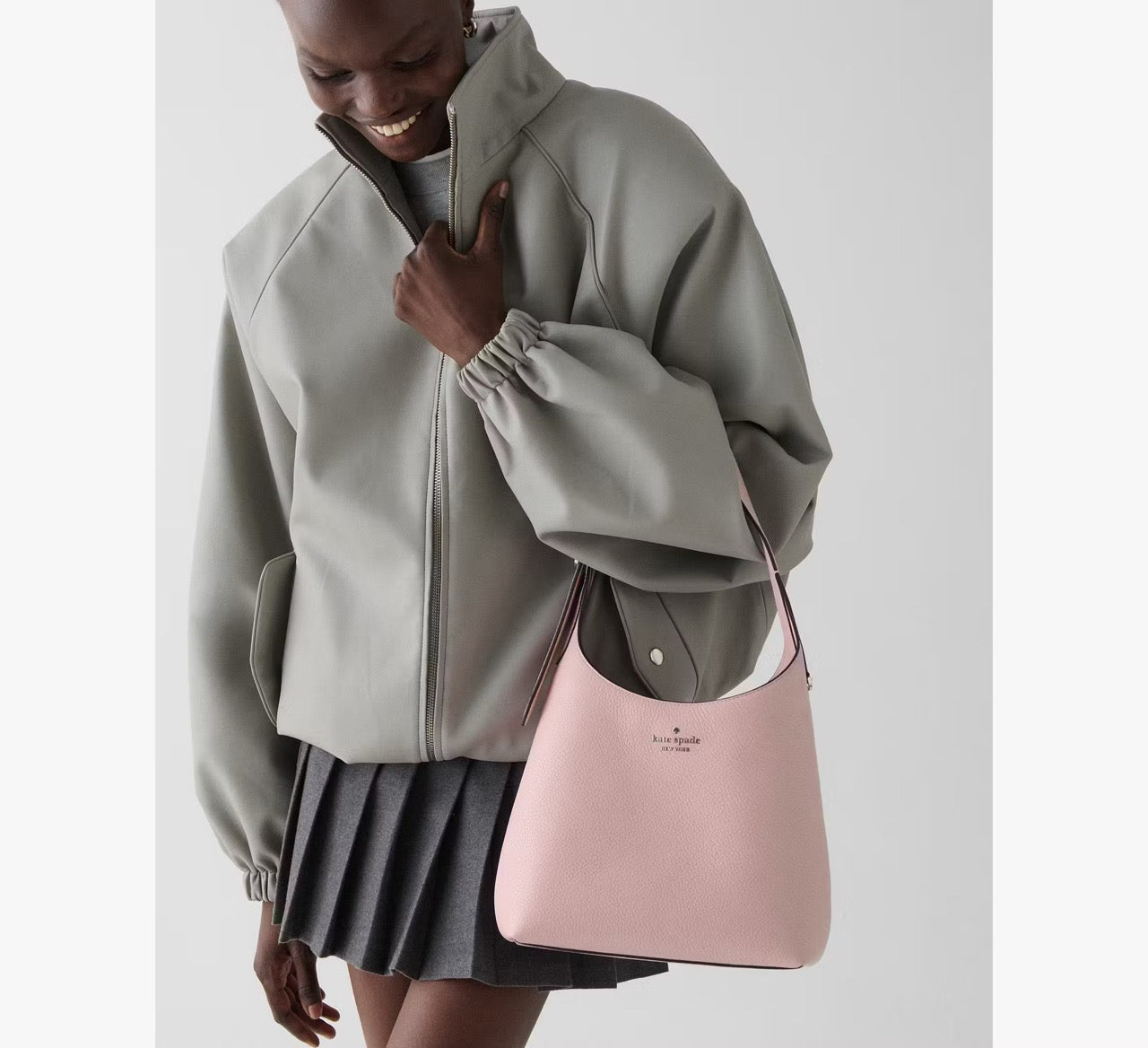 [READY STOCK MY] Kate Spade 454 Small Shoulder Bag in Tutu Pink (KM471)