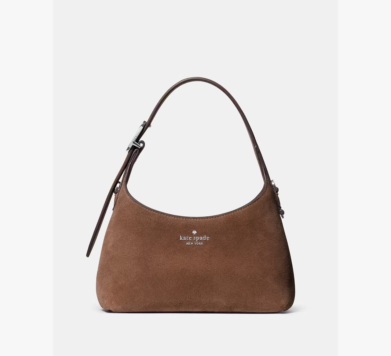 [READY STOCK MY] Kate Spade 454 Suede Mini Crossbody in Hot Fudge (KN427)