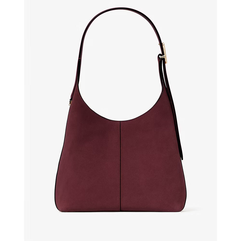 [INCOMING ETA 30 DAYS] Kate Spade 454 Suede Small Shoulder Bag in Merlot (KM472)