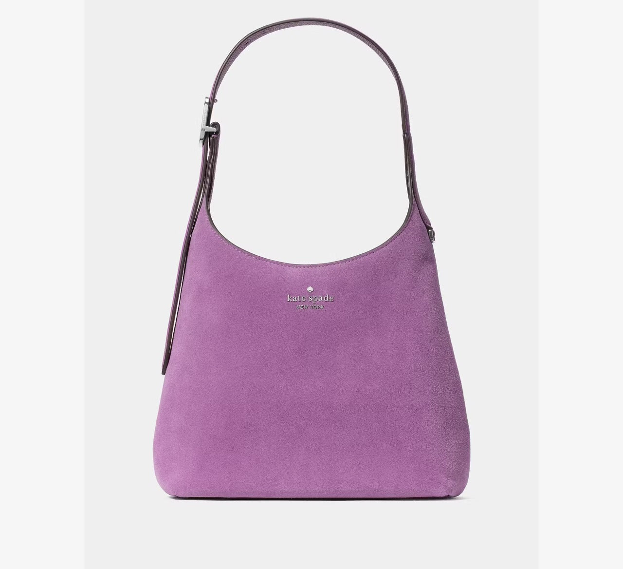 [SPECIAL DEAL][INCOMING ETA 30 DAYS] Kate Spade 454 Suede Small Shoulder Bag in Wisteria (KM472)