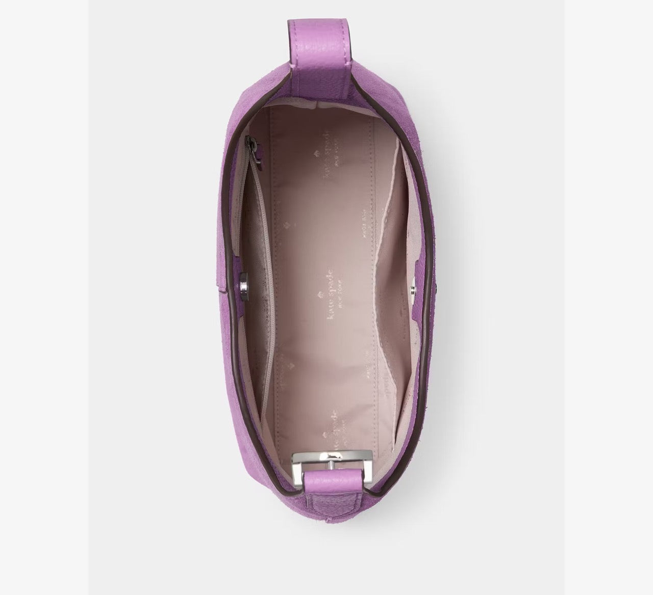 [SPECIAL DEAL][INCOMING ETA 30 DAYS] Kate Spade 454 Suede Small Shoulder Bag in Wisteria (KM472)