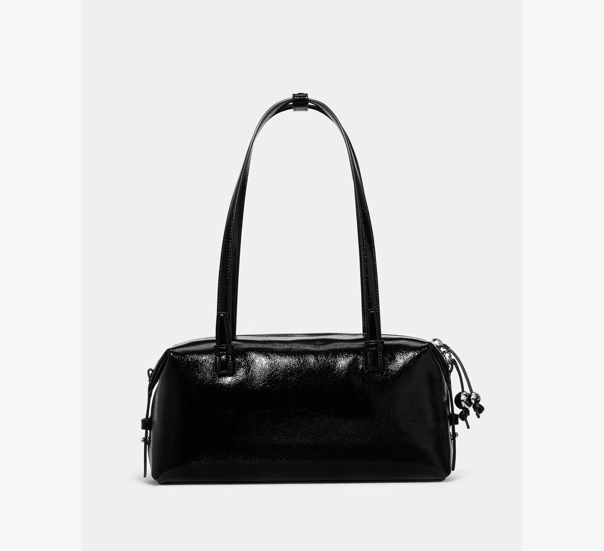 [WEB EXCLUSIVE][READY STOCK MY] Kate Spade Billie Shiny Leather Shoulder Bag in Black (KP269)
