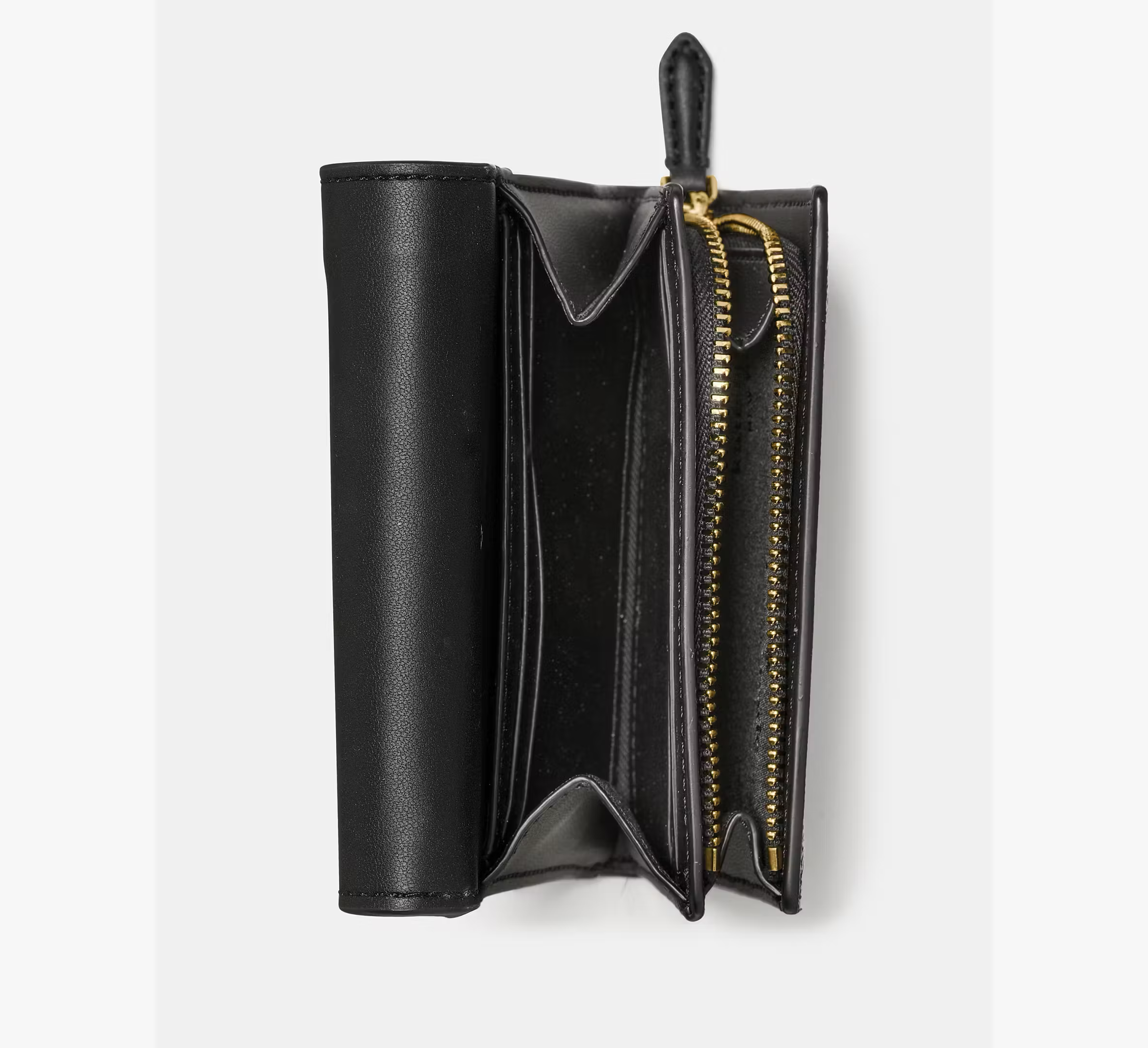 [INCOMING ETA 30 DAYS] Kate Spade Bridget Crinkle Patent Small L-zip Wallet in Black (KM547)