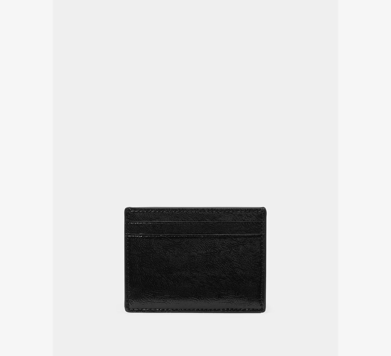 [WEB EXCLUSIVE][READY STOCK MY] Kate Spade Bridget Crinkle Patent Small Slim Card Holder in Black (KM552)