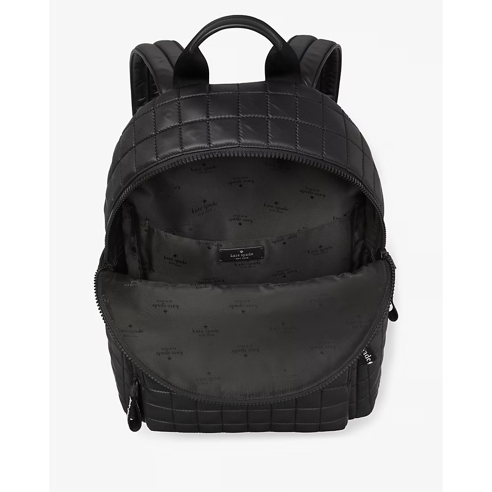 [INCOMING ETA END NOV 2024] Kate Spade Camden Quilted Large Backpack in Black (KH404)