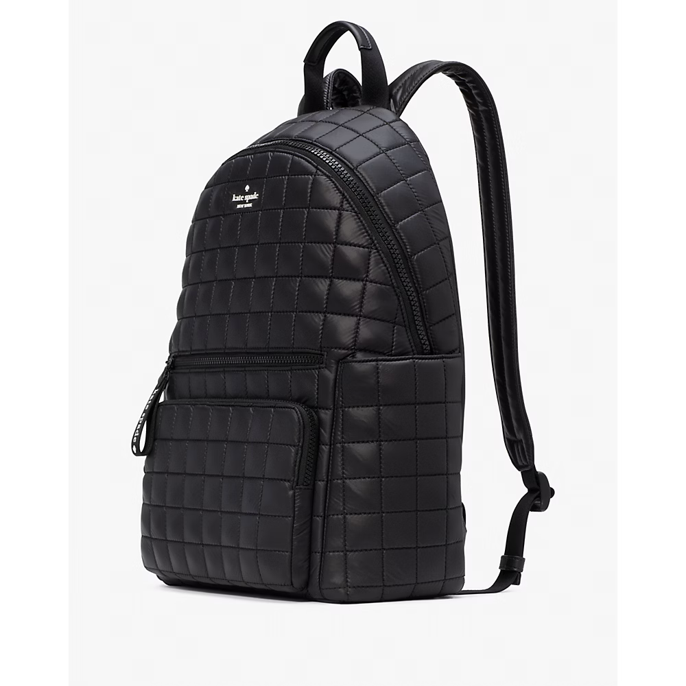 [INCOMING ETA END NOV 2024] Kate Spade Camden Quilted Large Backpack in Black (KH404)