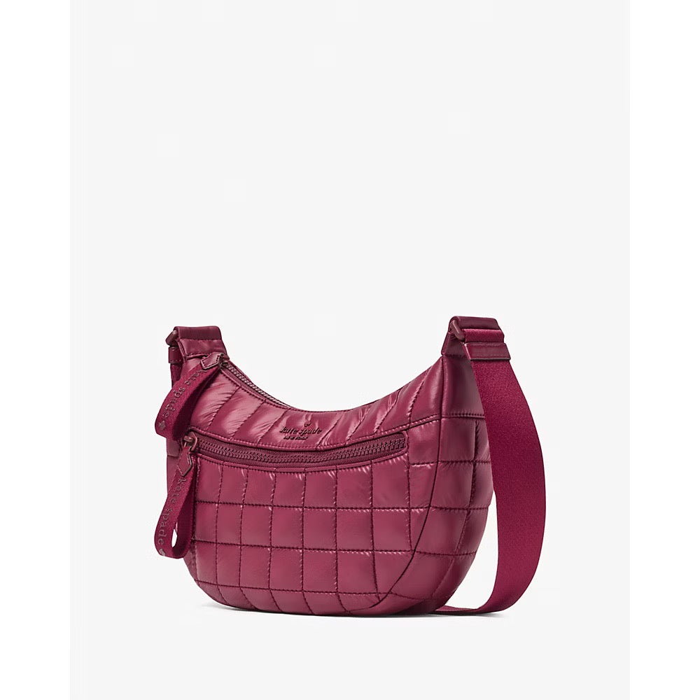 Kate Spade Camden Quilted Large Sling Bag in Blackberry (KH403)