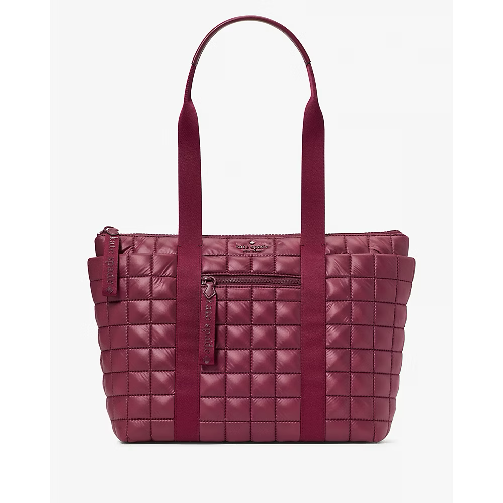 Kate Spade Camden Quilted Medium Tote in Blackberry (KI383)