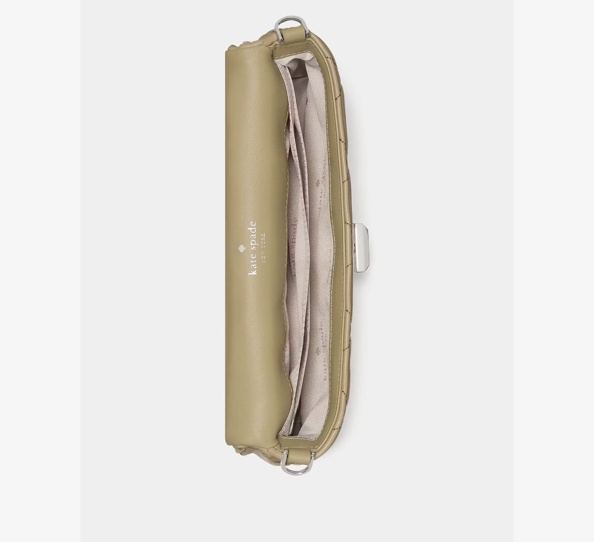[READY STOCK MY] Kate Spade Carey Quilted Mini Crossbody in Elm (KM531)