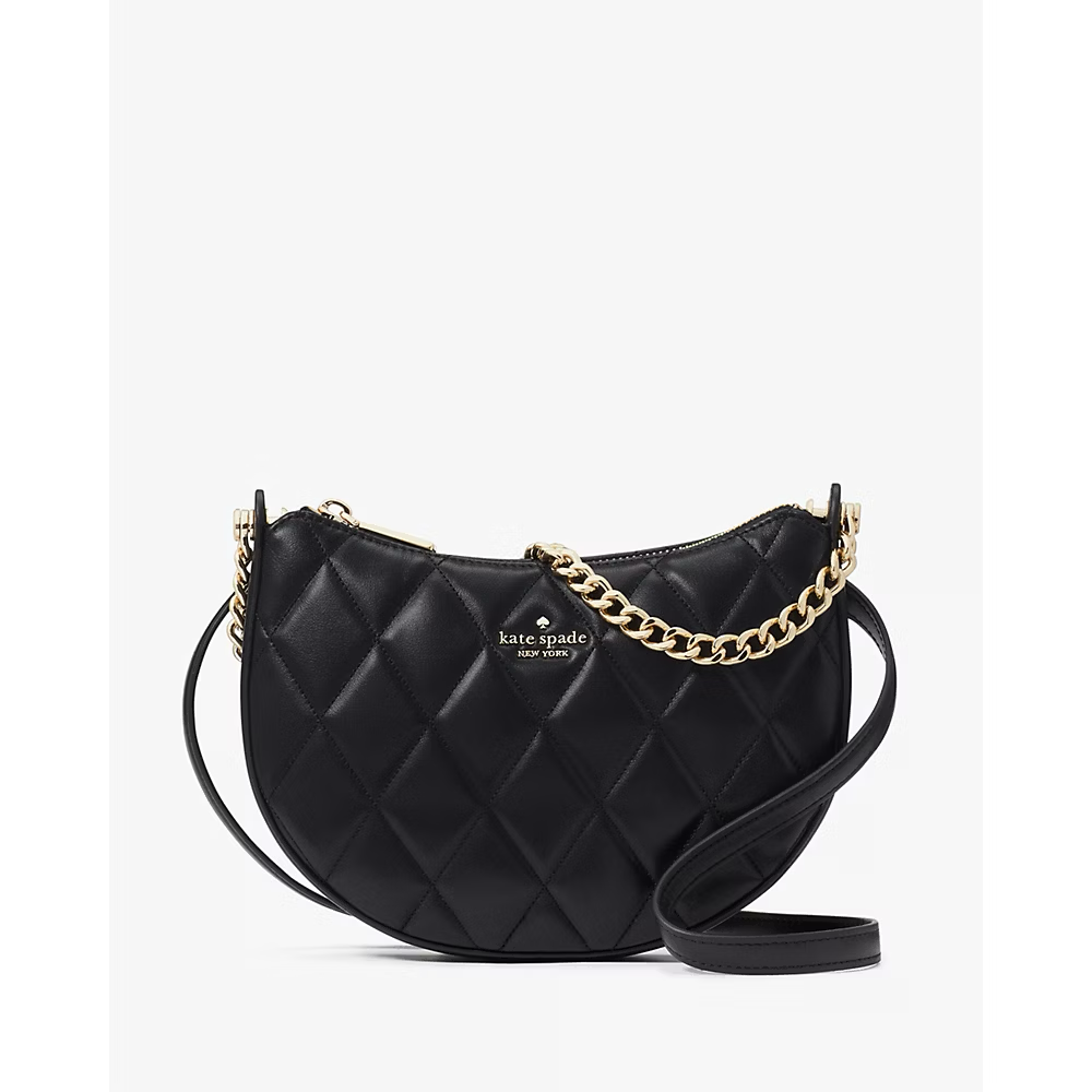 Kate Spade Carey Zip Top Crossbody in Black (KG421)