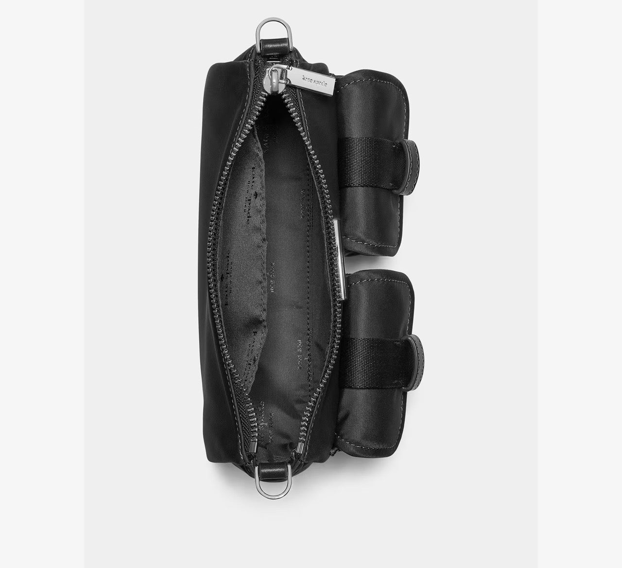 [READY STOCK MY] Kate Spade Carter Ksnyl Cargo Crossbody Bag in Black (KN673)