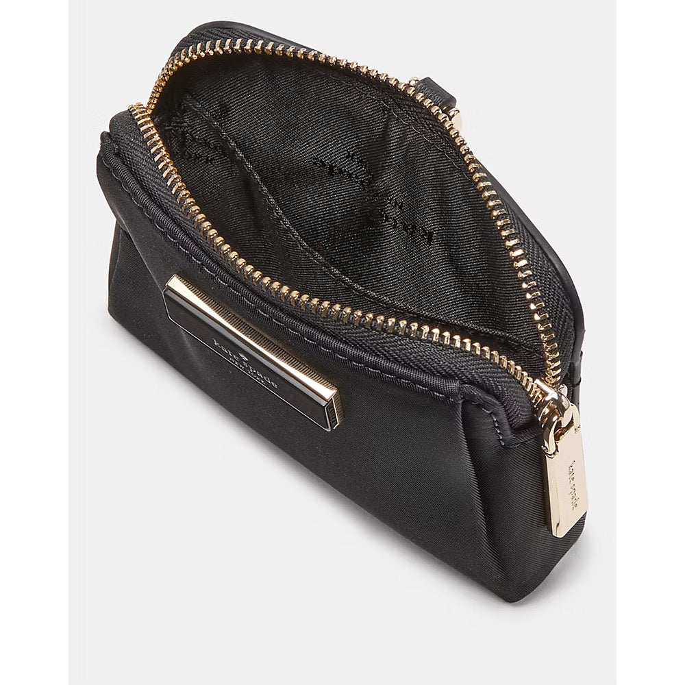 [INCOMING ETA 30 DAYS] Kate Spade Carter Nylon Card Case Lanyard in Black (KL878)