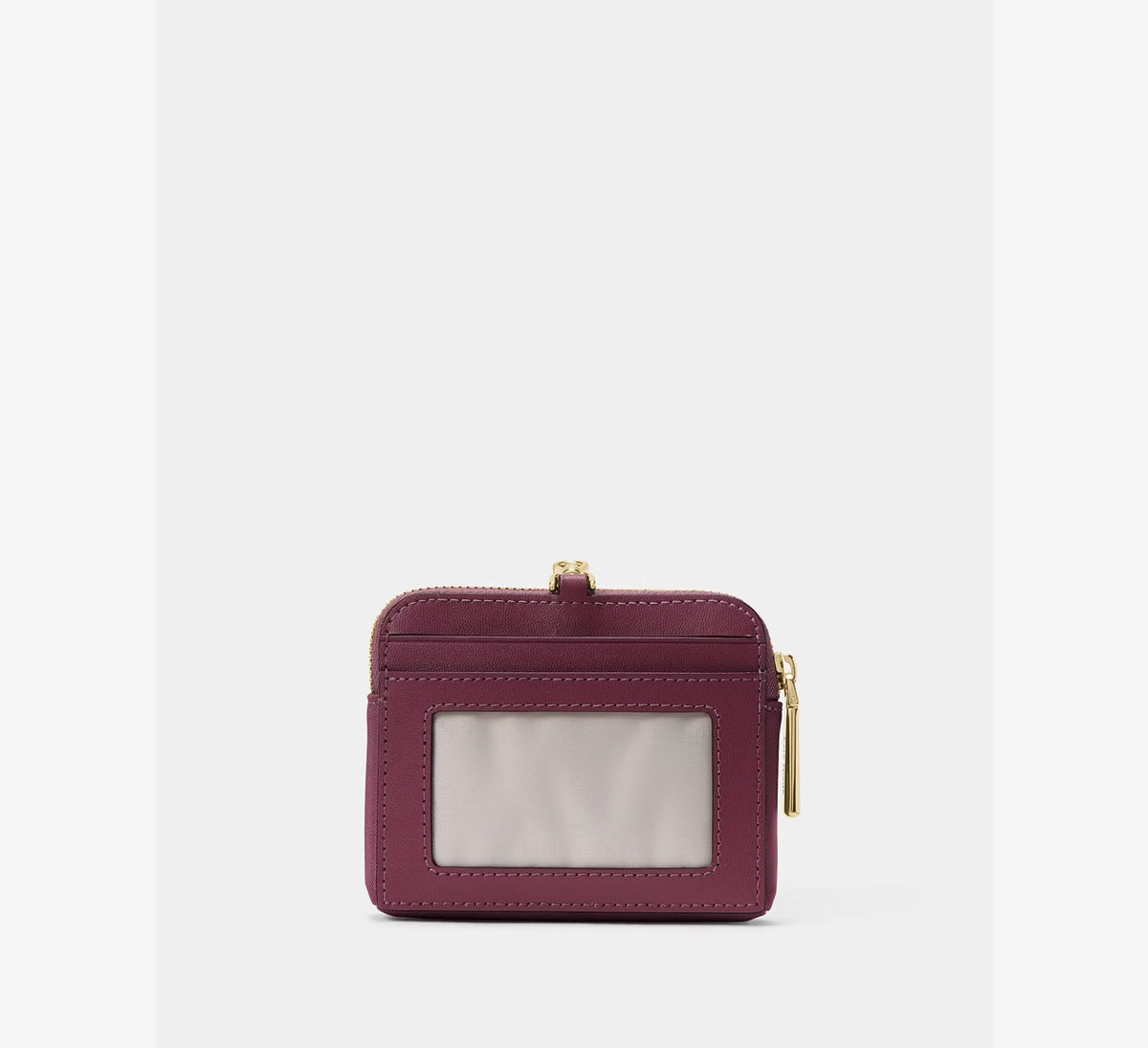 [READY STOCK MY] Kate Spade Carter Nylon Card Case Lanyard in Deep Cherry (KL878)