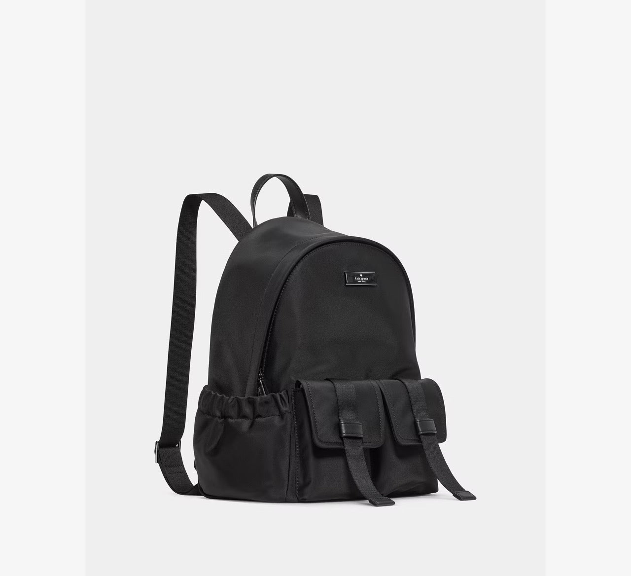 [WEB EXCLUSIVE][READY STOCK MY] Kate Spade Carter Nylon Cargo Backpack in Black (KN671)