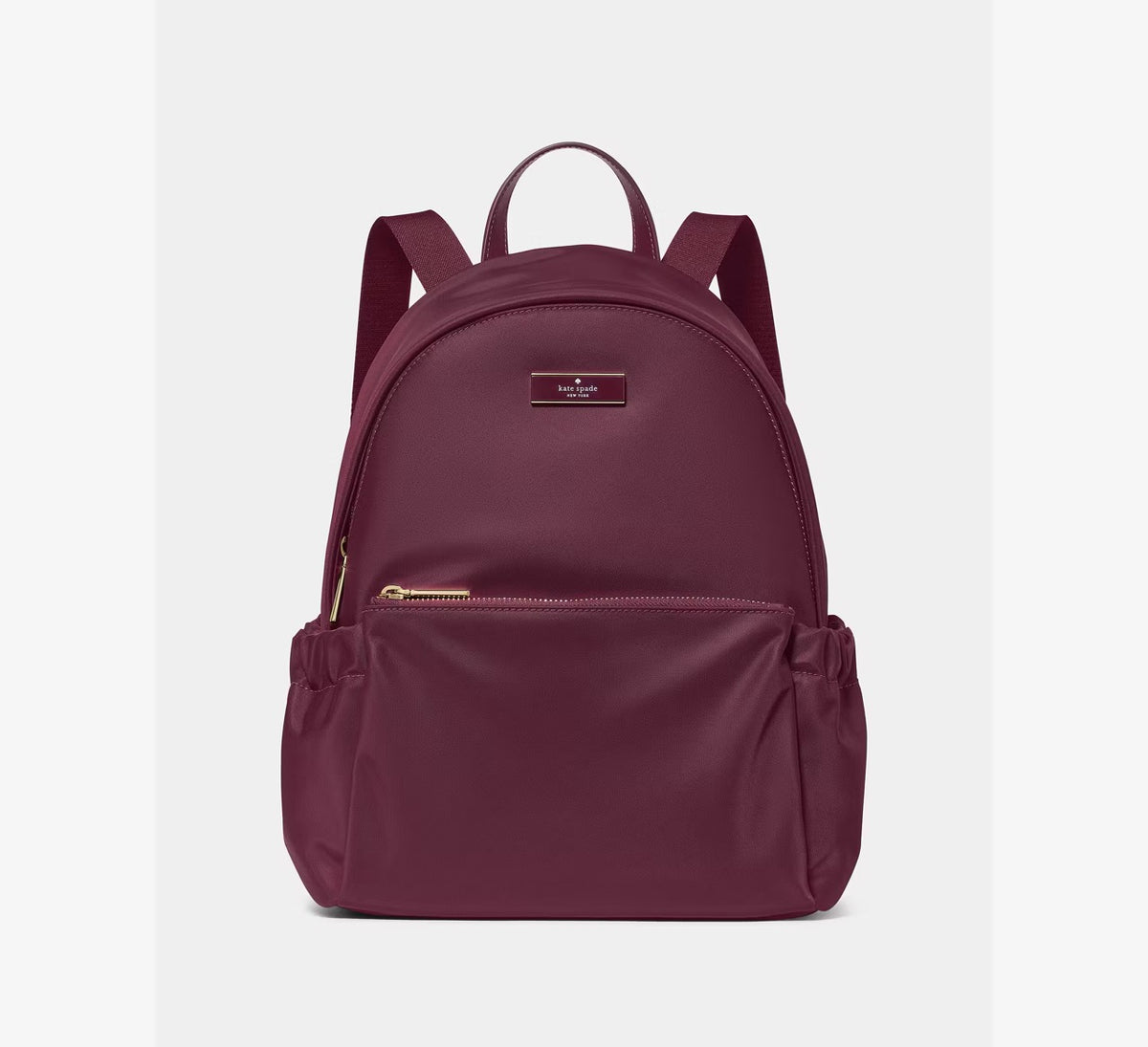 [INCOMING ETA 30 DAYS] Kate Spade Carter Nylon Dome Backpack in Deep Cherry (KP110)