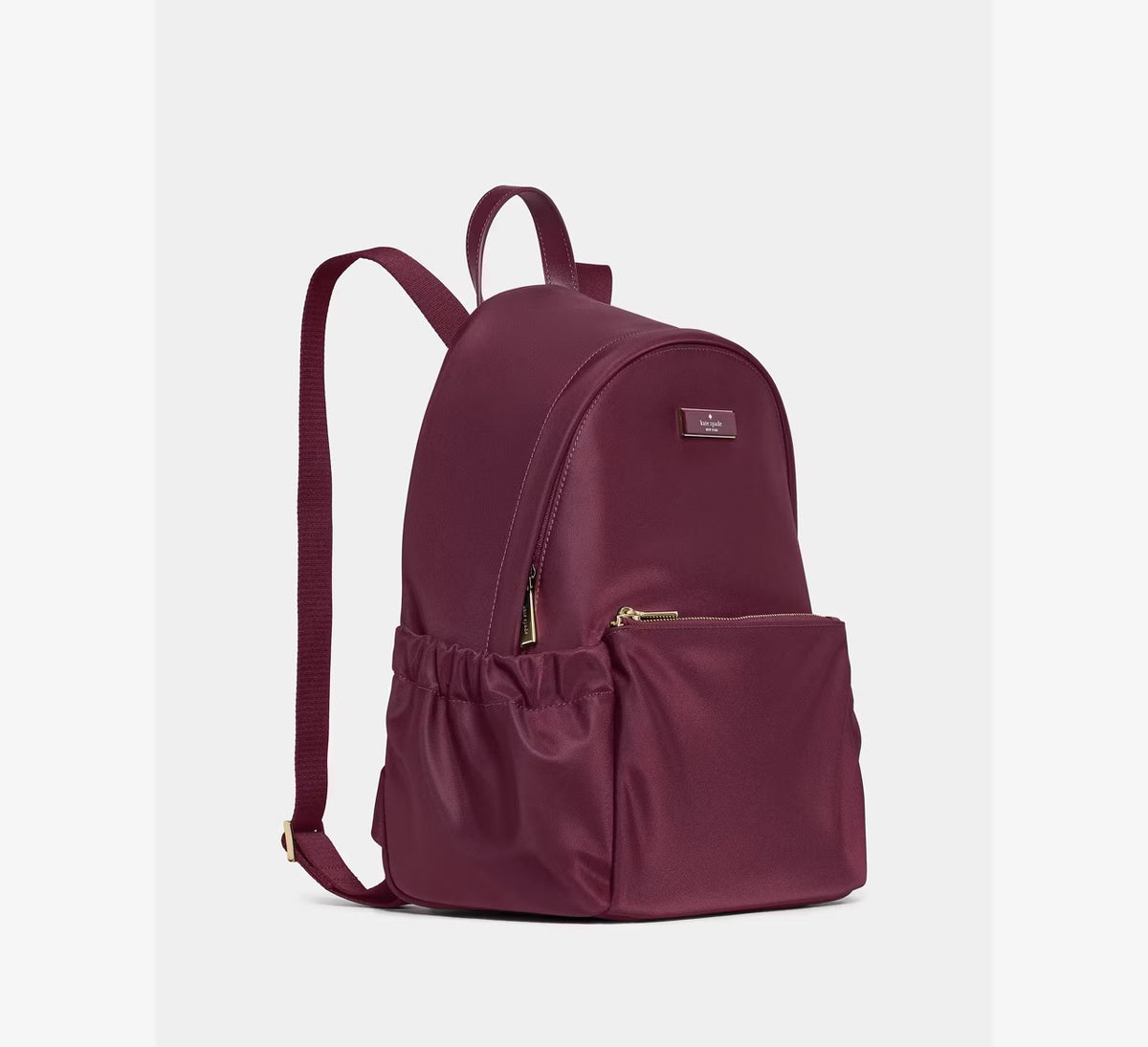 [INCOMING ETA 30 DAYS] Kate Spade Carter Nylon Dome Backpack in Deep Cherry (KP110)