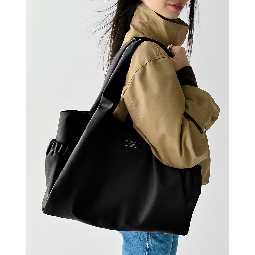 [INCOMING ETA 30 DAYS] Kate Spade Carter Nylon Large Baby Bag in Black (KL960)