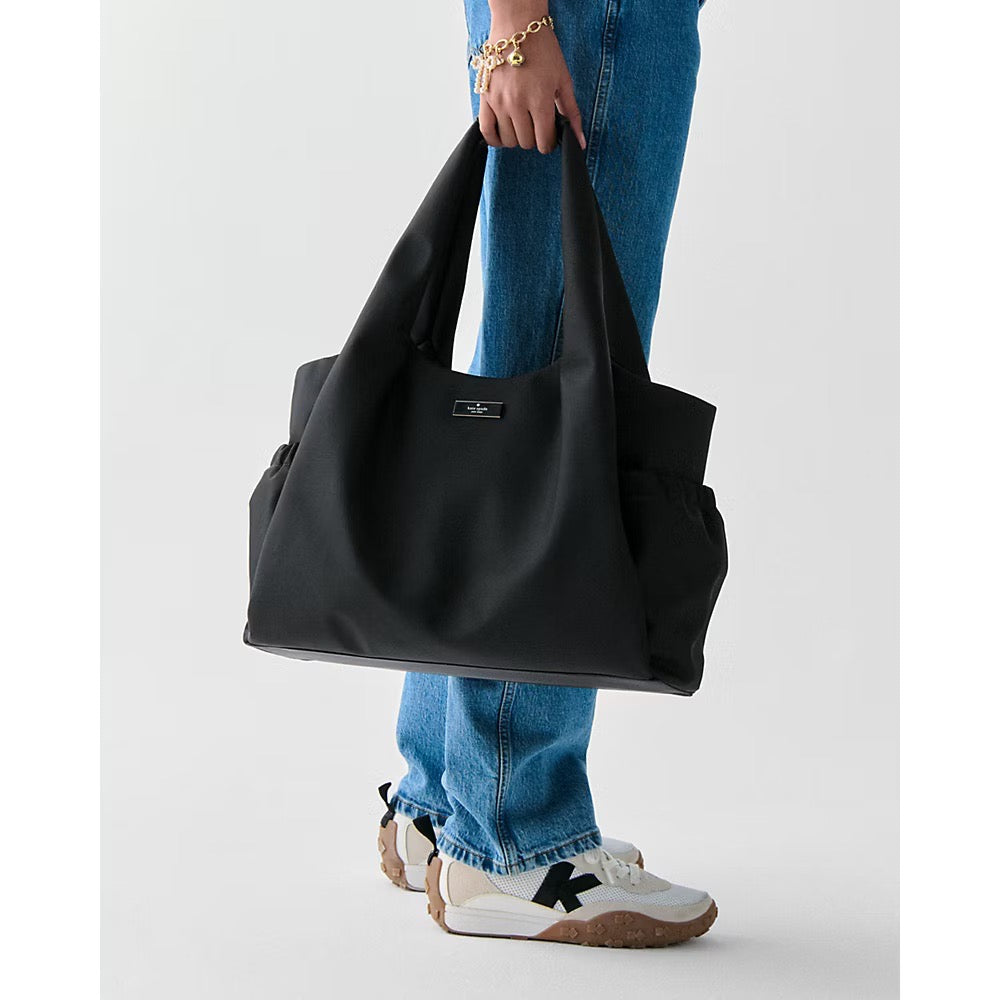 [INCOMING ETA 30 DAYS] Kate Spade Carter Nylon Large Baby Bag in Black (KL960)