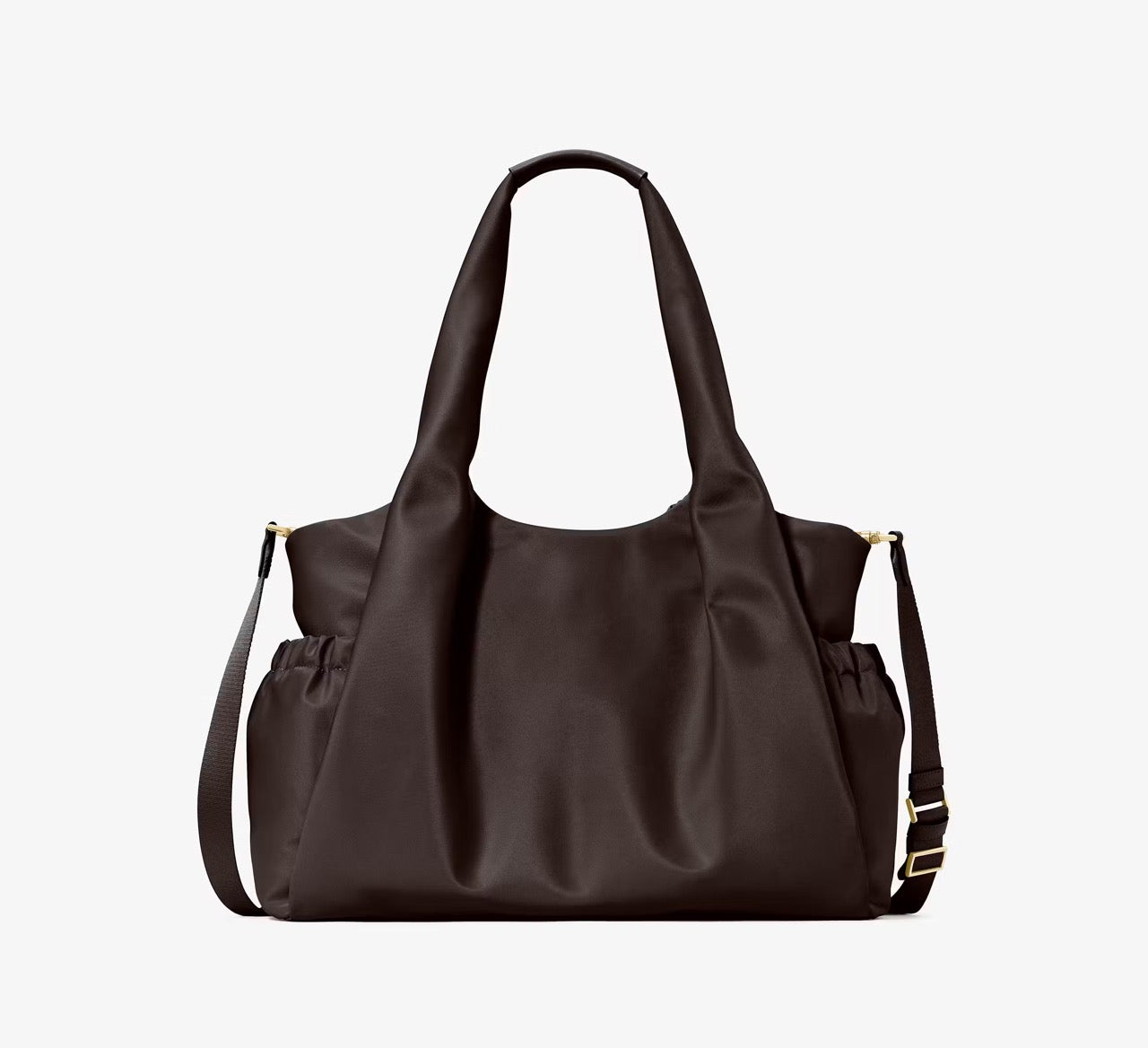 [READY STOCK MY] Kate Spade Carter Nylon Large Baby Bag in Hot Fudge (KL960)