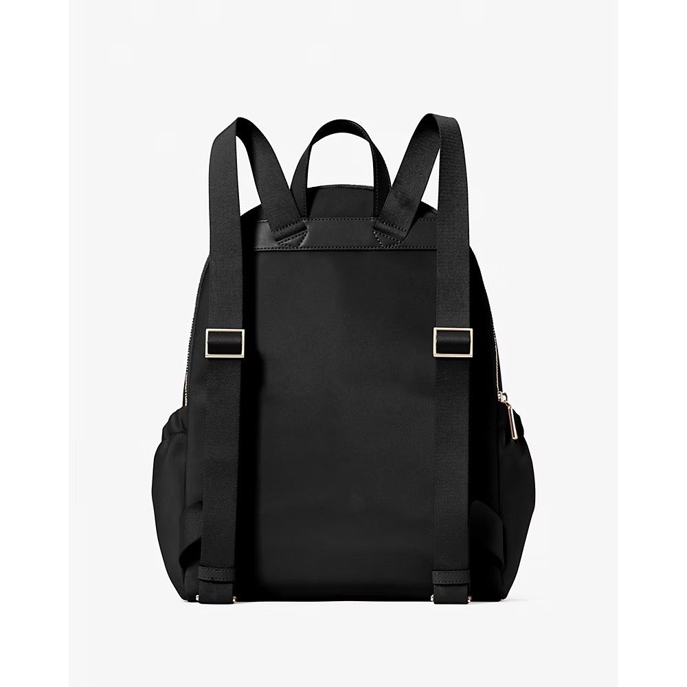 [READY STOCK MY] Kate Spade Carter Nylon Large Backpack in Black (KL962)