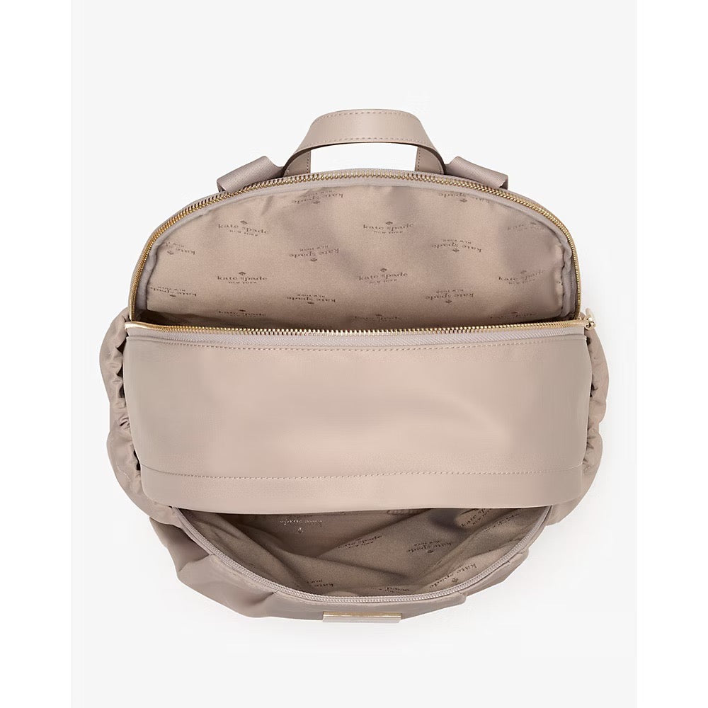 [INCOMING ETA 30 DAYS] Kate Spade Carter Nylon Large Backpack in Cozy Grey (KL962)