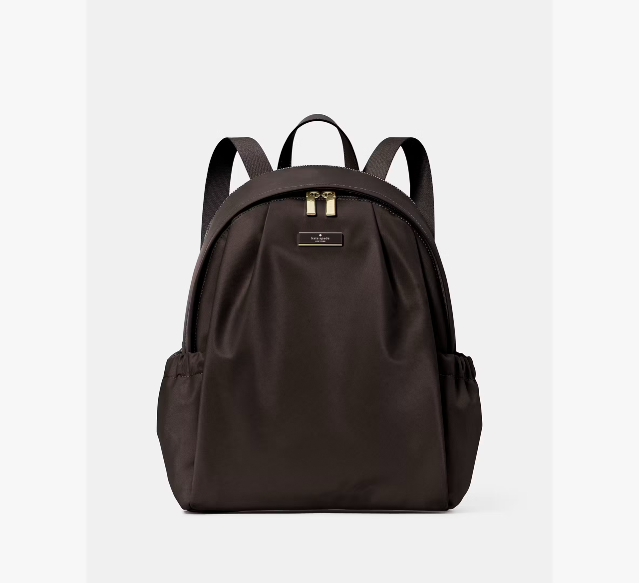 [INCOMING ETA 30 DAYS] Kate Spade Carter Nylon Large Backpack in Hot Fudge (KL962)