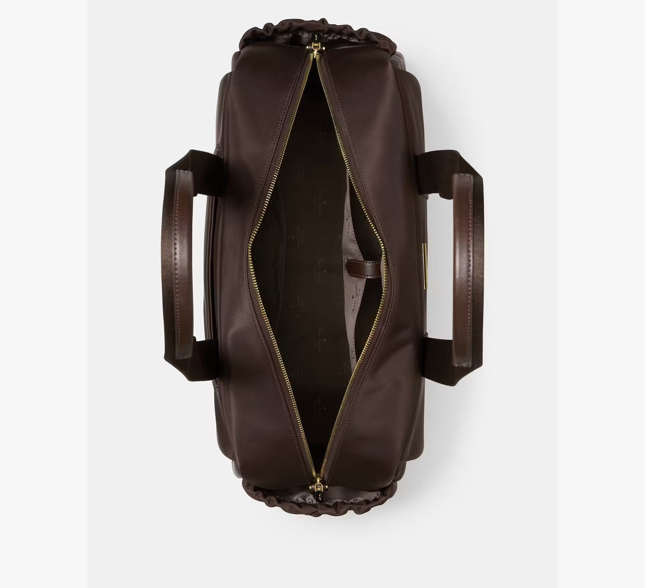 [READY STOCK MY] Kate Spade Carter Nylon Large Weekender in Hot Fudge (KL968)