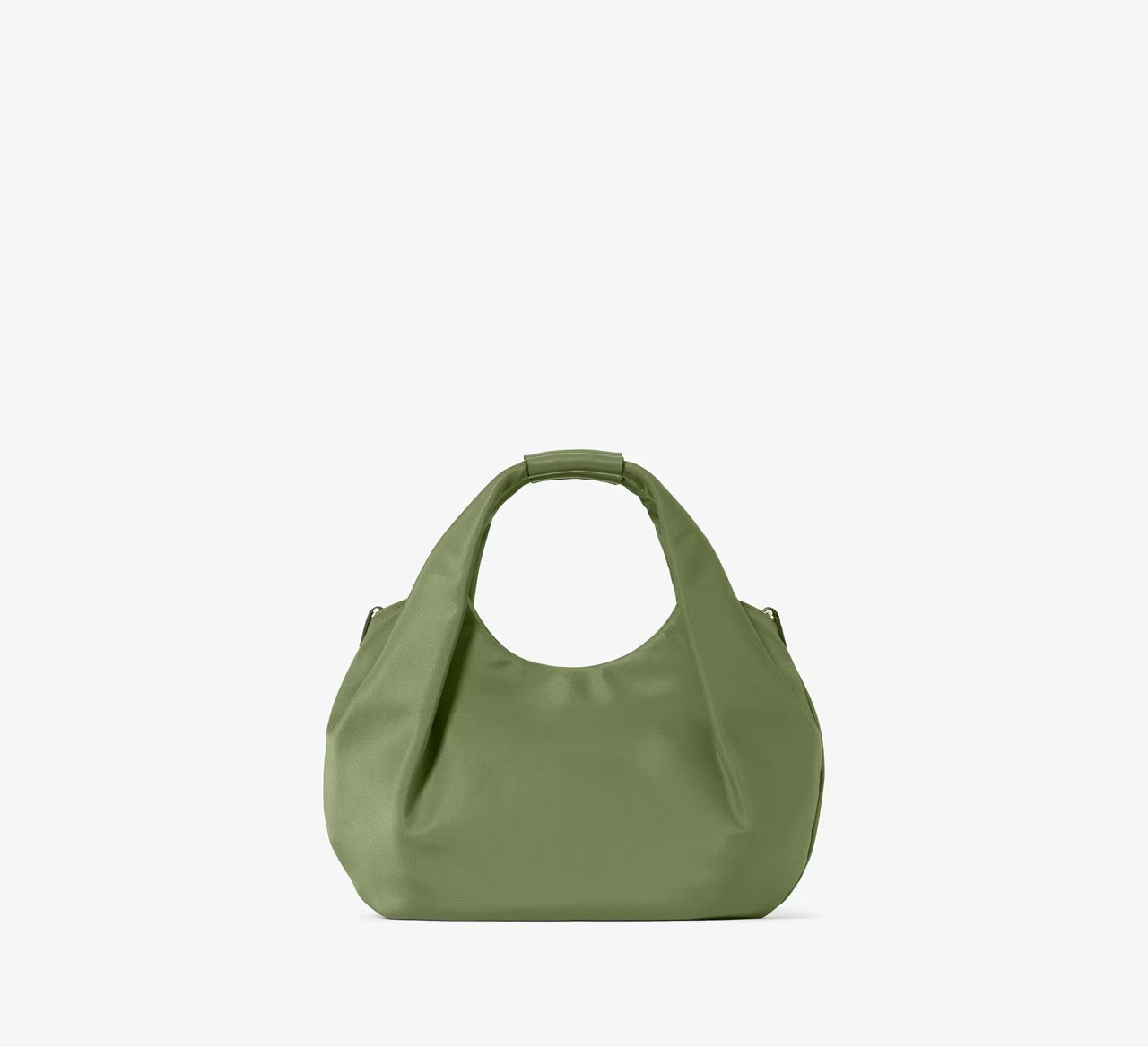 [READY STOCK MY] Kate Spade Carter Nylon Small Pleated Crossbody in Cedar Stan (KL965)