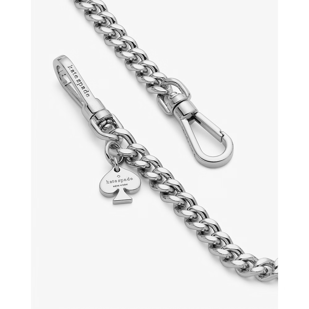 [INCOMING ETA 30 DAYS] Kate Spade Chain Bag Strap in Silver (KE652)