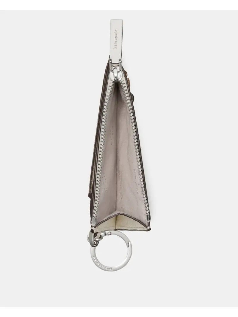 [WEB EXCLUSIVE][INCOMING ETA 30 DAYS] Kate Spade Charmed Key Ring Card Holder in Meringue Multi (KP352)