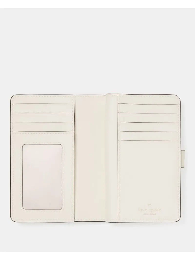 [INCOMING ETA 30 DAYS] Kate Spade Charmed Medium Bifold Wallet in Meringue Multi (KP275)