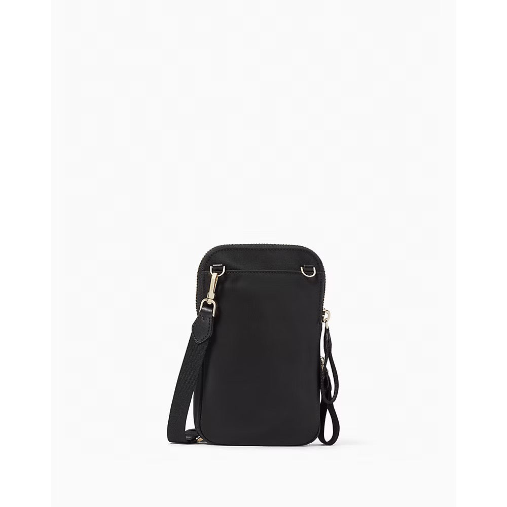 [READY STOCK MY] Kate Spade Chelsea Dual Zip Phone Crossbody in Black (KC636)
