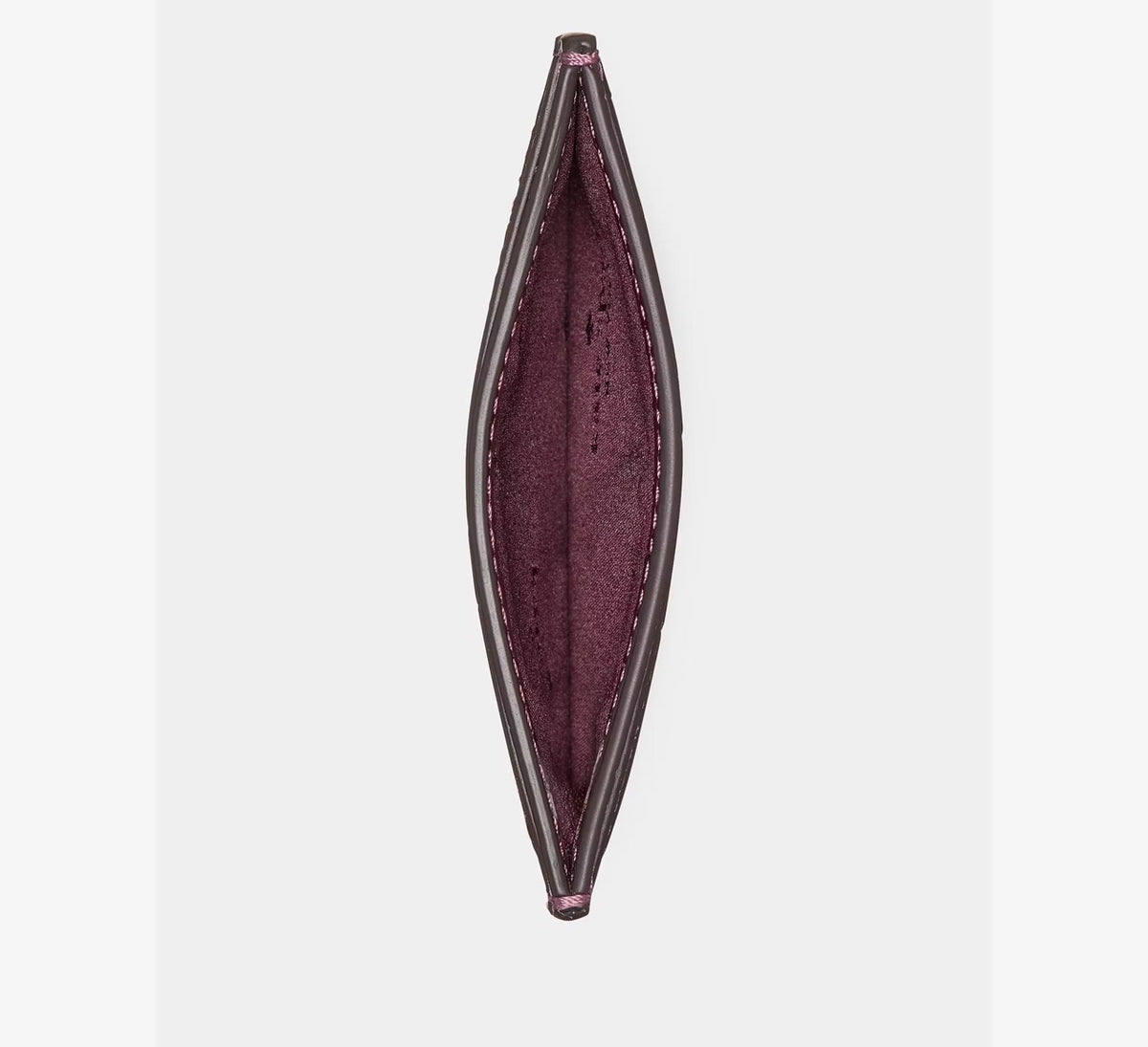 [INCOMING ETA 30 DAYS] Kate Spade Croc Embossed Small Slim Card Holder in Deep Cherry (KP336)