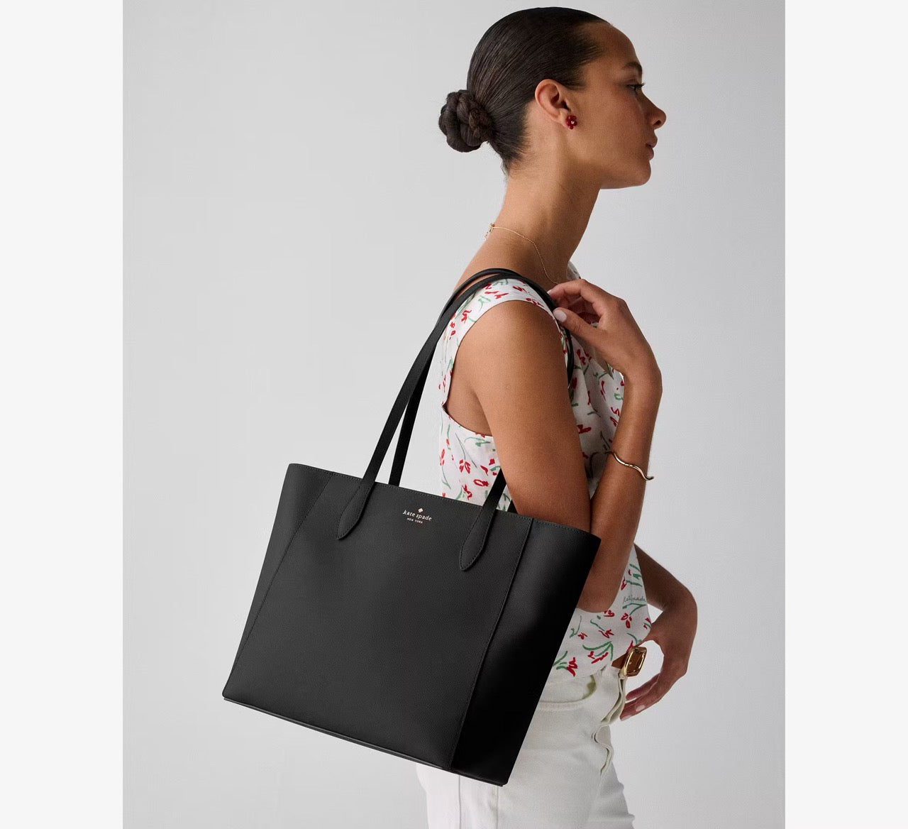 [WEB EXCLUSIVE][READY STOCK MY] Kate Spade Dana Tote Bag Black (KP071)