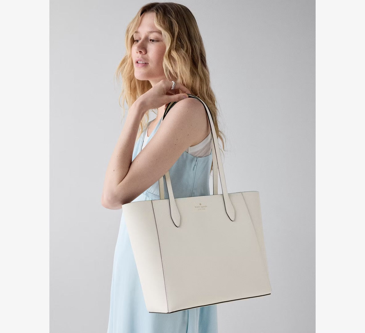 [WEB EXCLUSIVE][READY STOCK MY] Kate Spade Dana Tote Bag Meringue (KP071)
