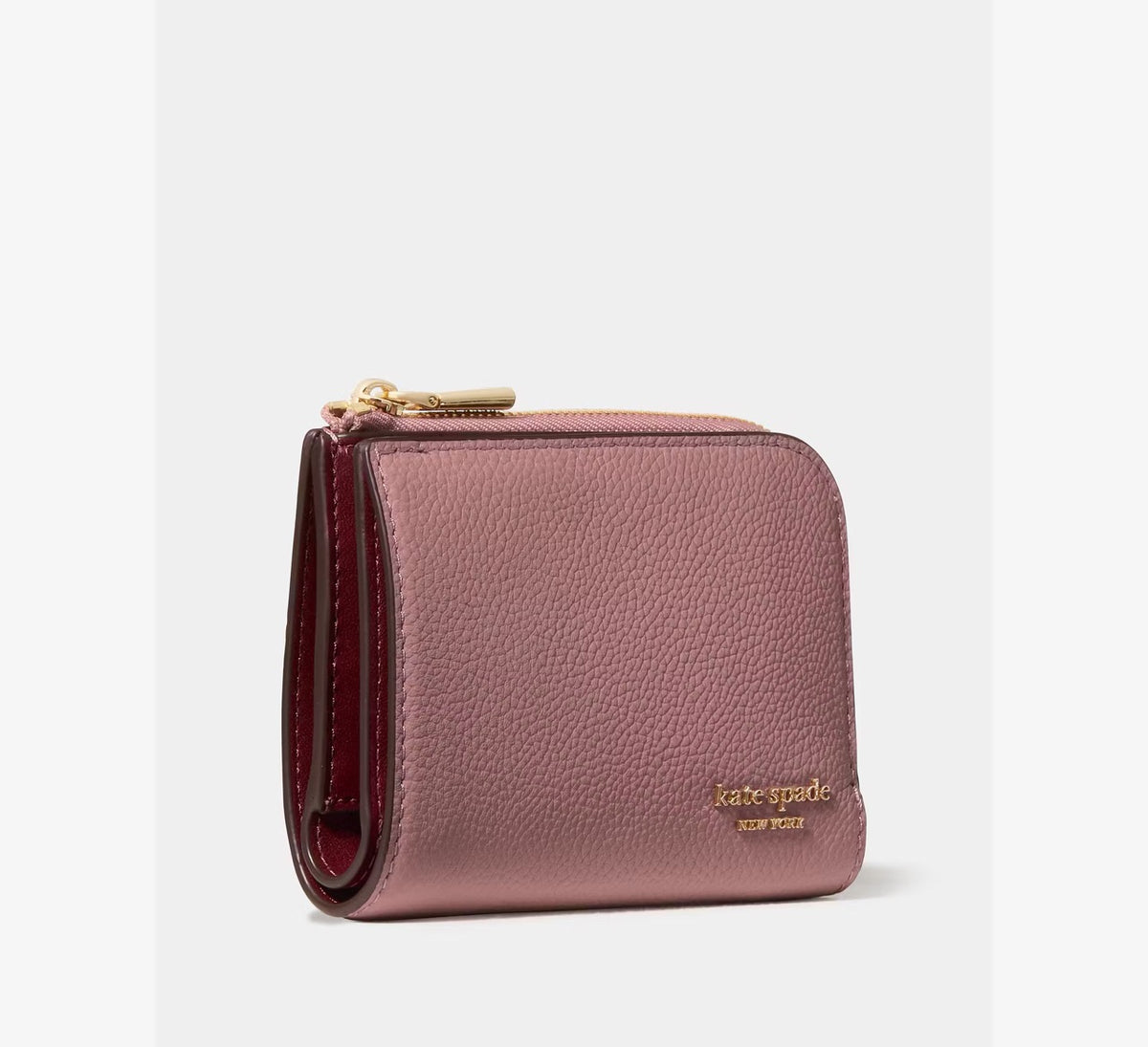 [WEB EXCLUSIVE][READY STOCK MY] Kate Spade Devin Small Compact Wallet in Dusk Rose (KM372)