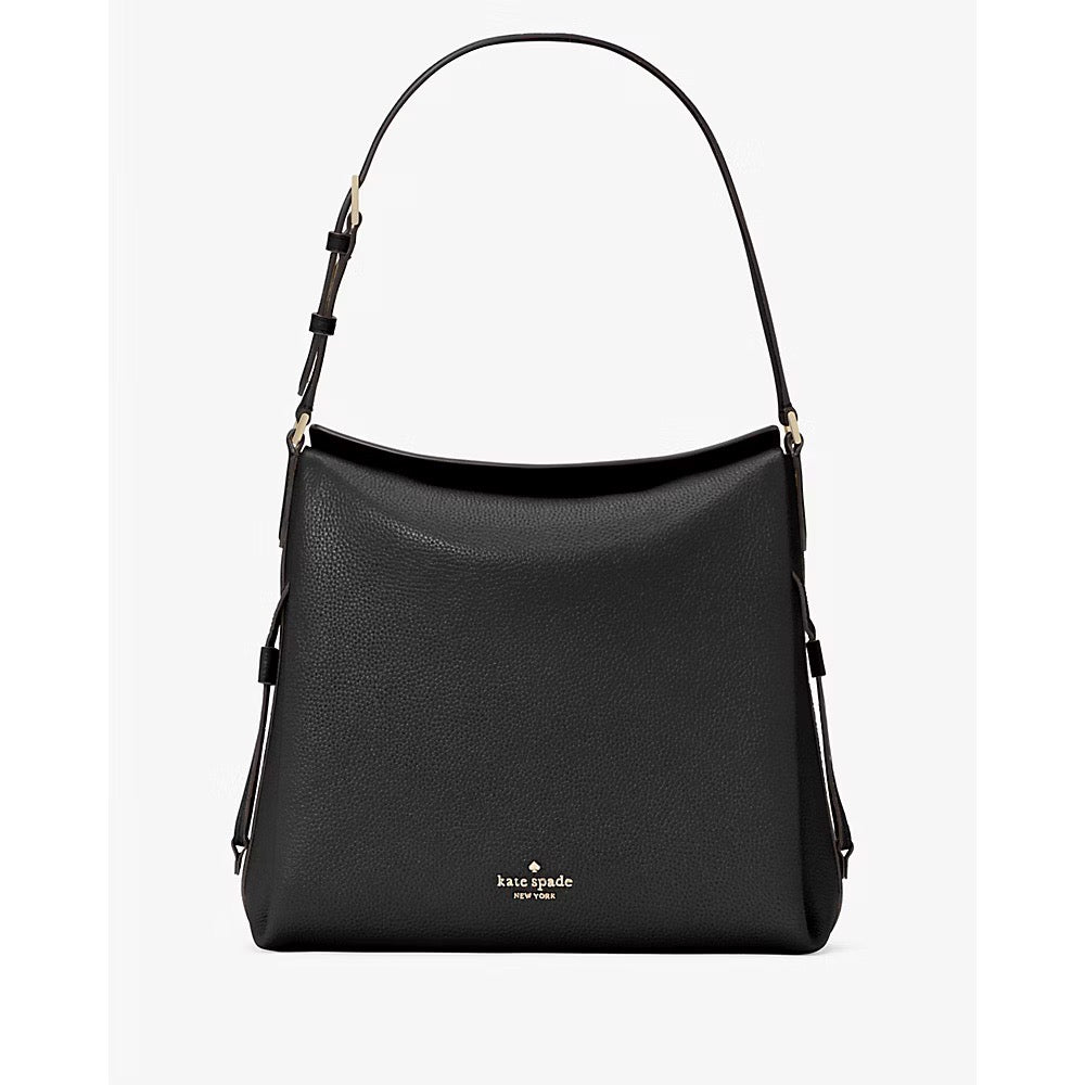 [READY STOCK MY] Kate Spade Dumpling Large Shoulder Bag in Black (KL013)
