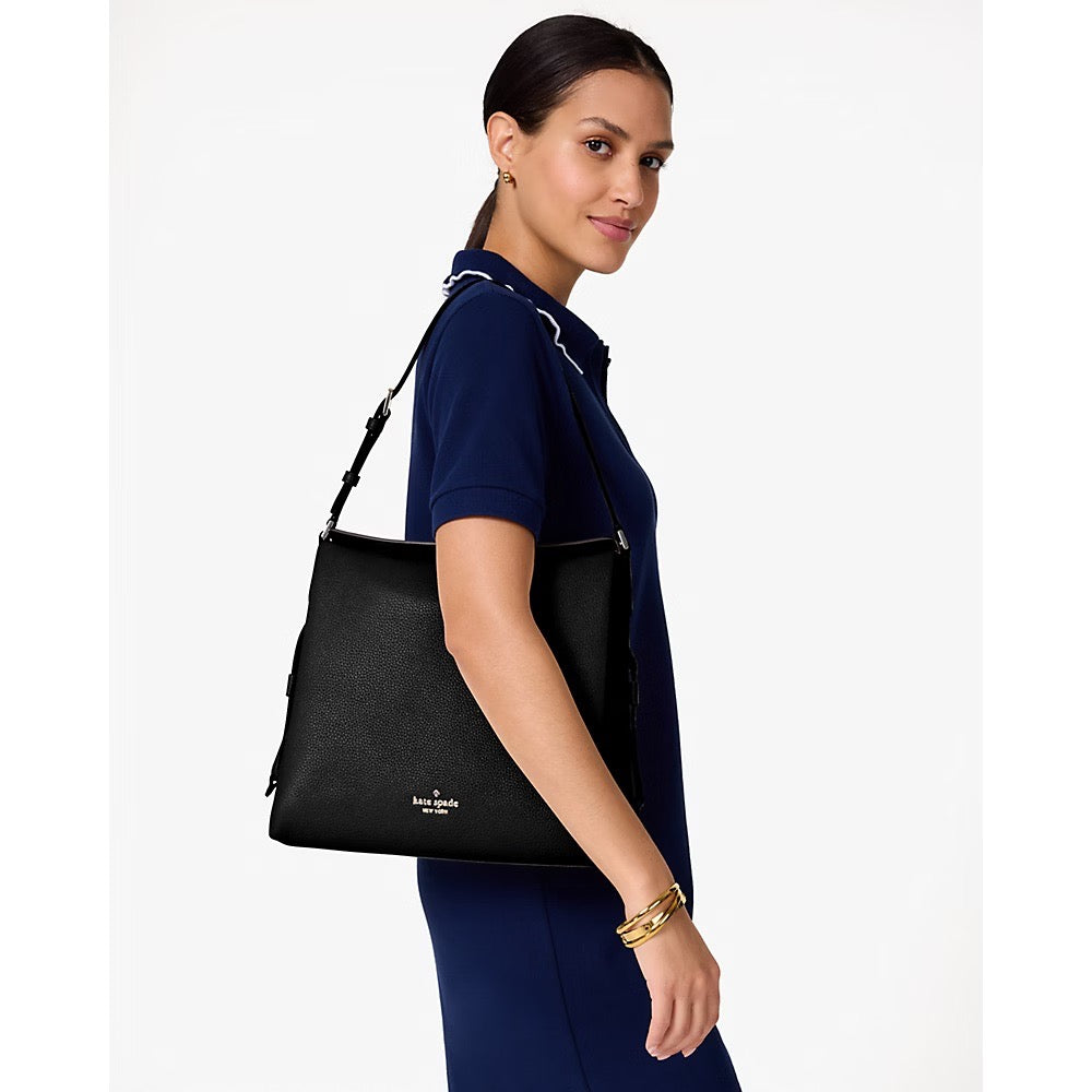 [READY STOCK MY] Kate Spade Dumpling Large Shoulder Bag in Black (KL013)