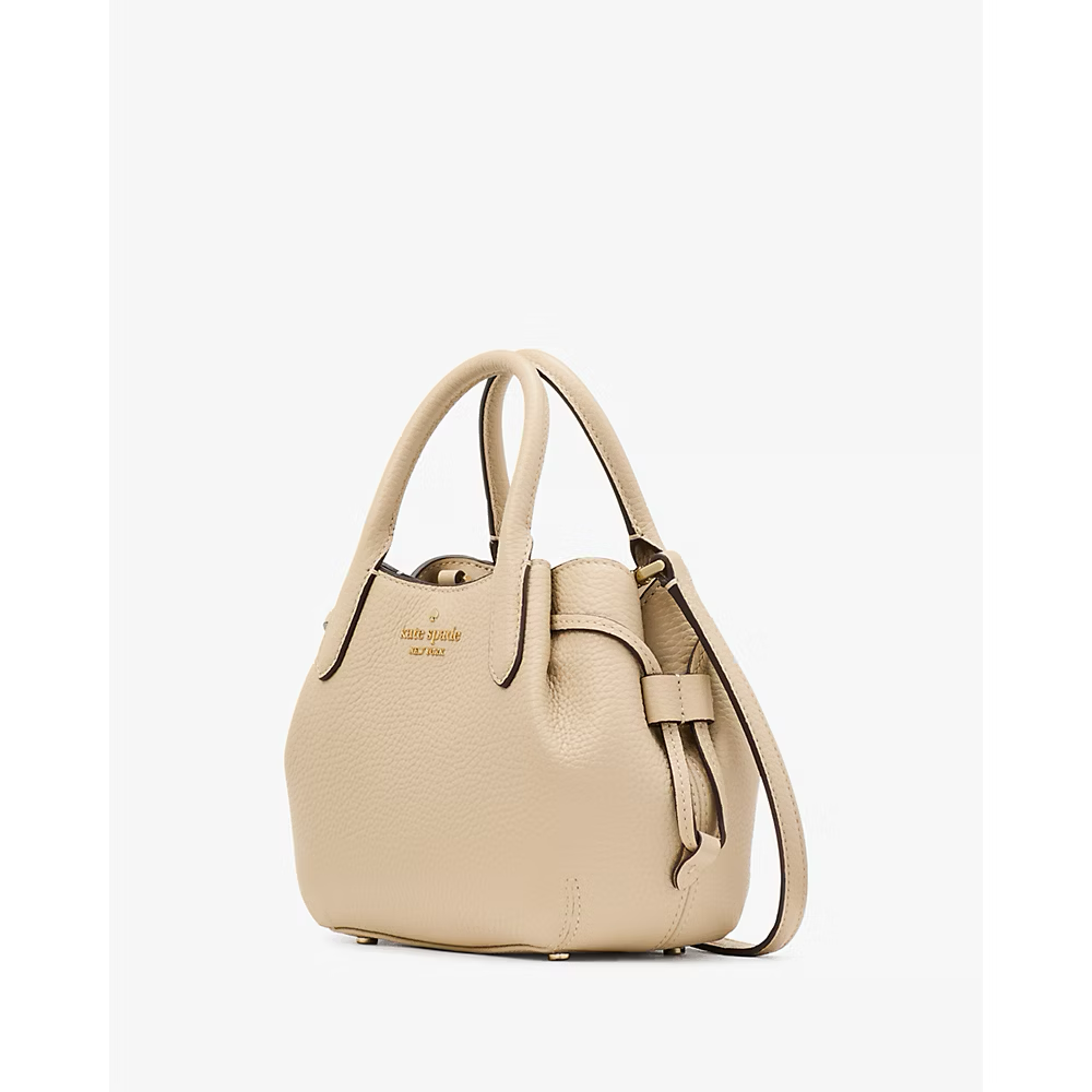 Kate Spade Dumpling Mini Satchel In Light Sand (KI859)