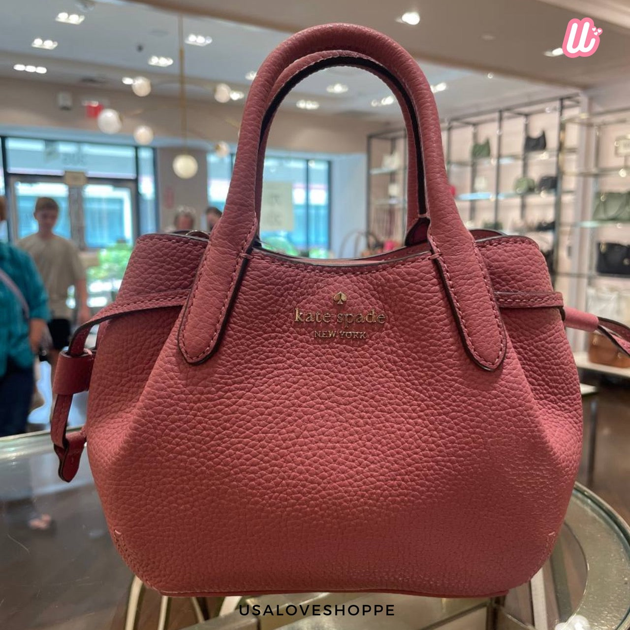 [INCOMING ETA 30 DAYS] Kate Spade Dumpling Mini Satchel in Pomegranate (KI859)