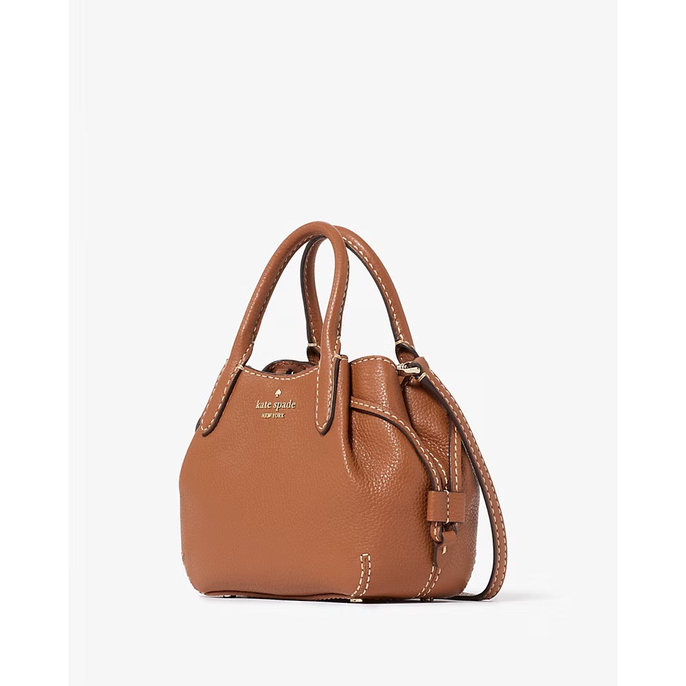 [INCOMING ETA 30 DAYS] Kate Spade Dumpling Mini Satchel in Warm Gingerbread (KM740)