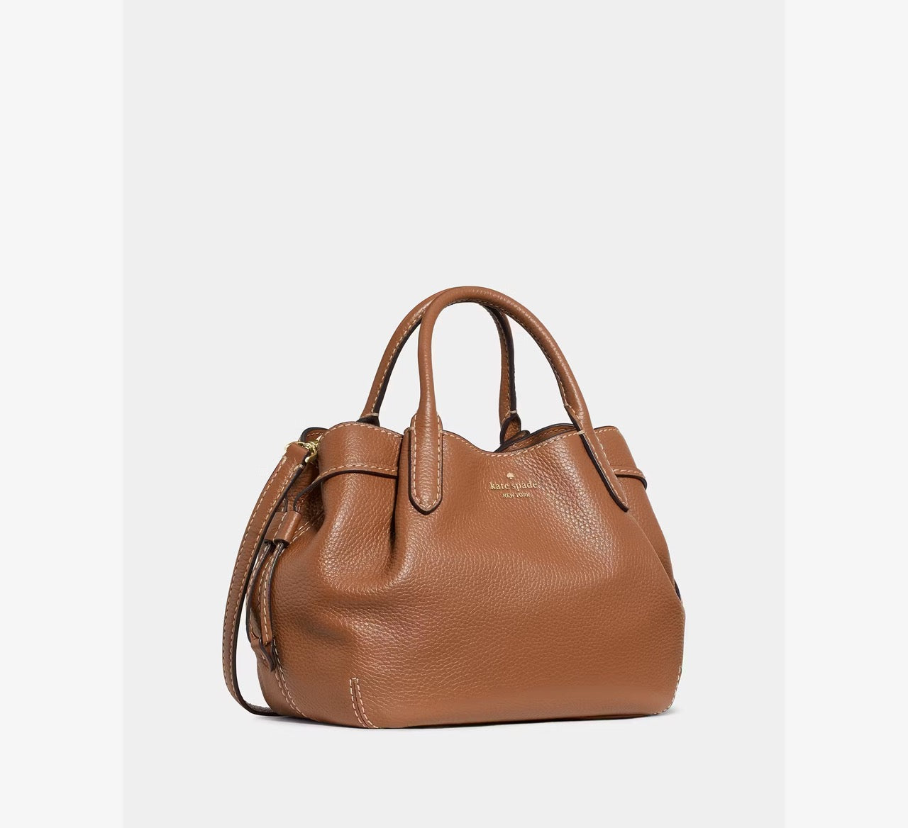 [READY STOCK MY] Kate Spade Dumpling Satchel Bag in Warm Ginger (KP933)